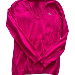 Izod Lacoste Pink Sweater